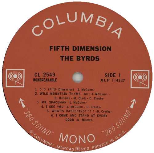 欧LP Byrds Fifth Dimension MOVLP501 Music On Vinyl, Columbia /00260 The Byrds – Fifth Dimension – Vinyl (LP, Album + 2 more